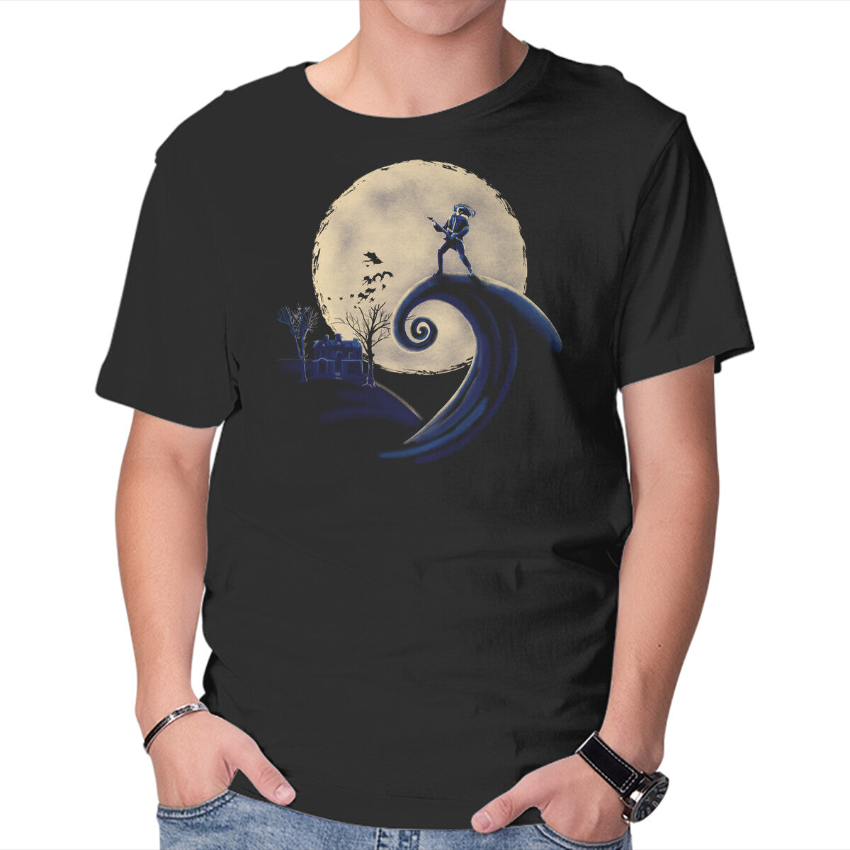 Unisex Crew Neck T-Shirt Eddie s Lament Graphic Short Sleeve Casual Tee XXL