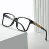 No Degree Anti Blue Light Glasses Wholesale Retro Rectangular Protective Glasses Flexible Eyeglass Legs with Minimalist Design