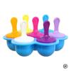 7 Hole Ice Cream Mold Ice Cream DIY Mold Children's Popsicle Mold Food Filled Plastic Ice Tray Popsicle Mold Fruit Smoothie 6