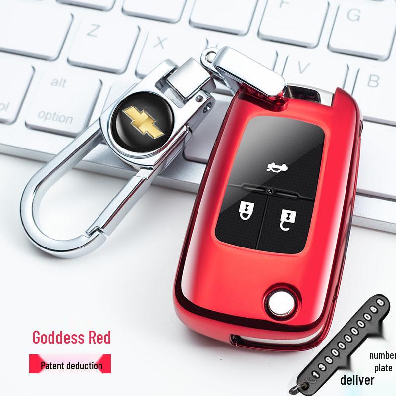 Chevrolet Key Case for Malibu, Cruze, Trax, Cavalier, Sail 3 Models
