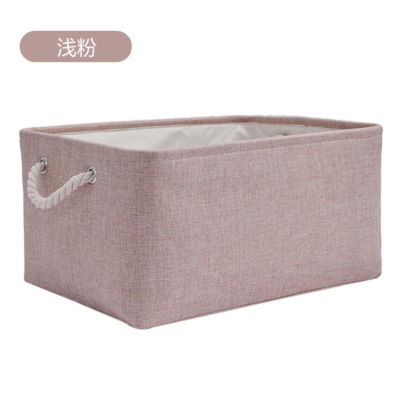 2025 New 8/15/27L Large Capacity Folding Storage Basket Fabric Clothes Storage Box Toy Storage Box Saves Space