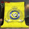 Al-Nassr 2D Flat Pattern Flannel Blanket High Quality All Seasons Warmth and Comfort Perfect for Christmas Gifts.DMT0925079
