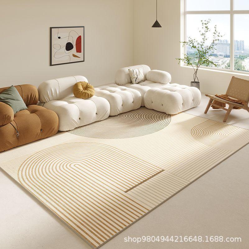 Living Room Carpet Dirt Resistant Easy To Maintain Wear-resistant Carpet Household Sofa Coffee Table Carpet