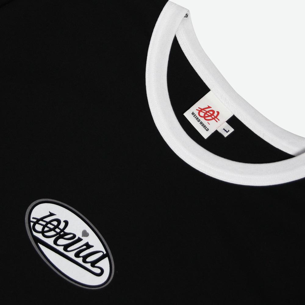 Wieoldeuwoldeu Wappen Ringer T-Shirt Black