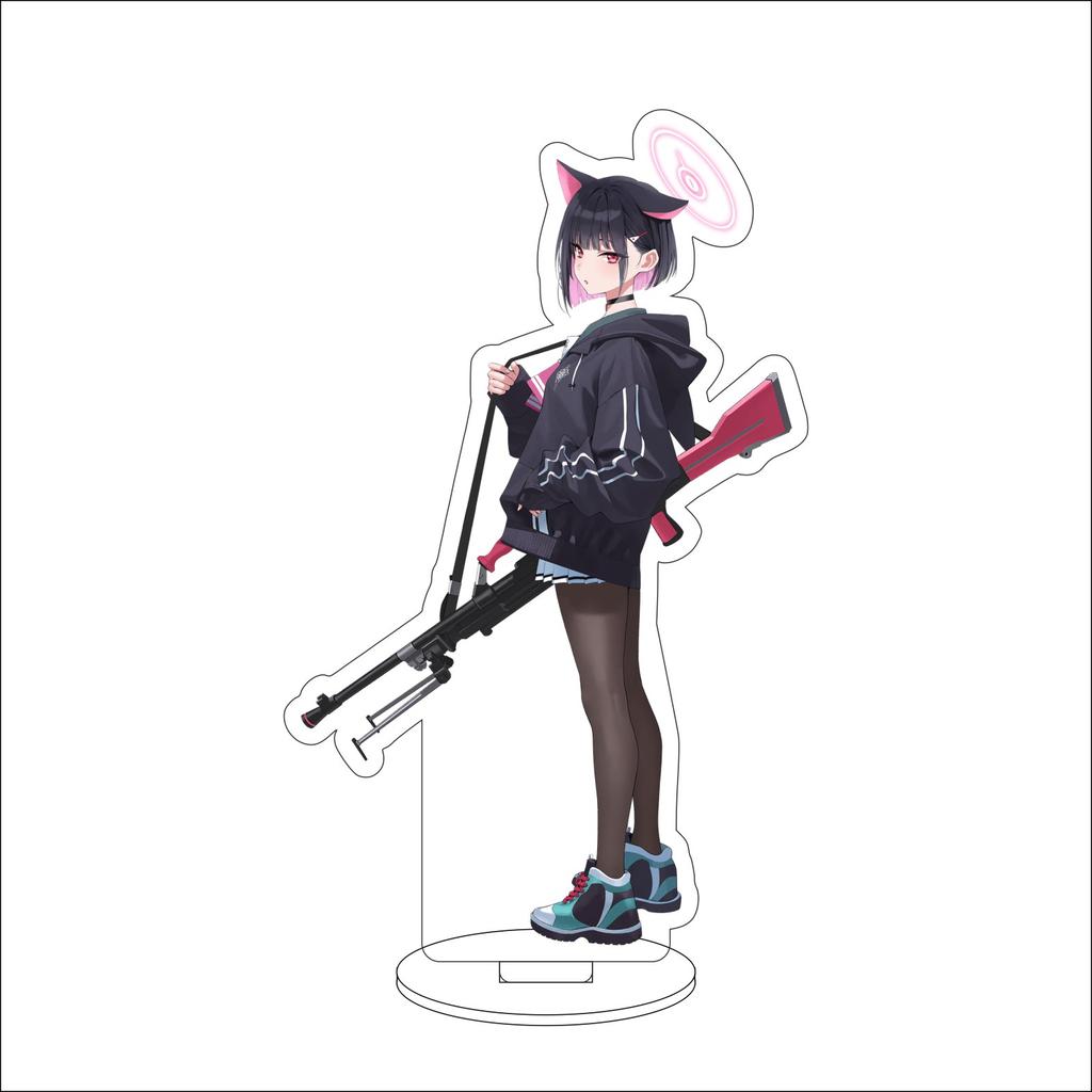 16CM Anime Blue Archive The Animation  Cosplay Acrylic Stand Ornaments Okusora Ayane Sorasaki Hina Figure Stand Halloween Gifts