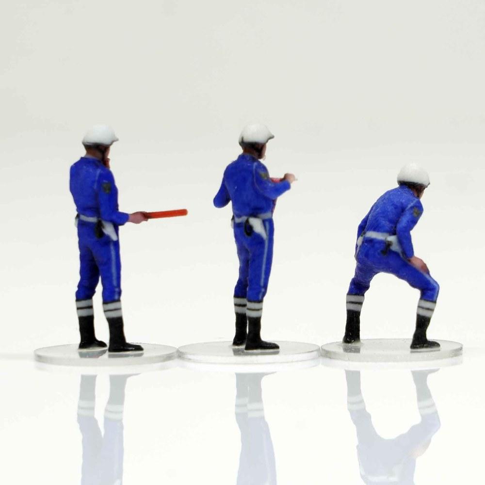 Hakoniwa Giken Figreal 1/64 Traffic Mobile Unit Member 001 3-Piece Set