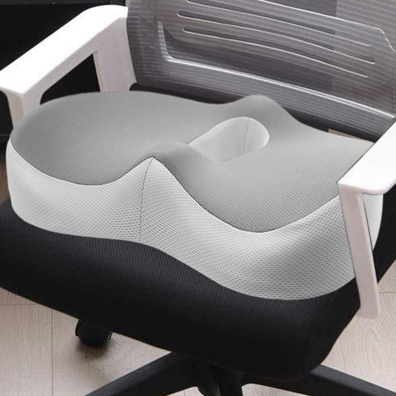Desk Chair Cushion Portable Soft Chair Cushion Ergonomic Seat Cushion Chair Pillow Waist Support Seat Cushion For Long Sitting
