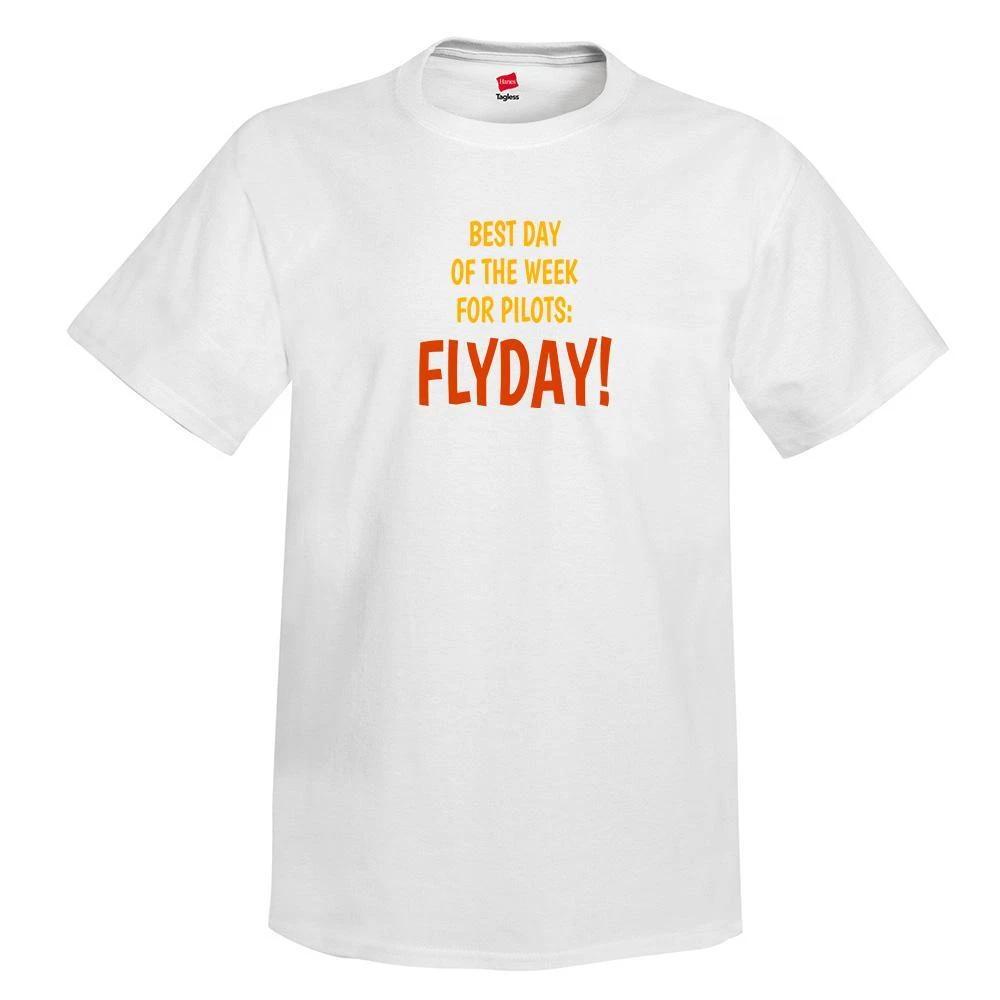 Best Day of the Week Aviation Airplane T-Shirt 3XL