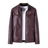 Men's Korean Style Warm Leather Jacket - Autumn & Winter Casual Fashion with Plus Velvet