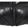 UNIQLO Shiny Puffed Stand Collar Short Zip Korean Style Quilted Down Jacket Women outerwear Black 450456-09