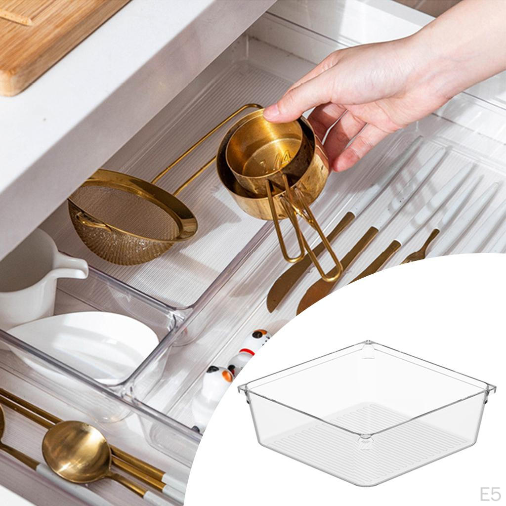 Clear Drawer Storage Solution for Organizing Cosmetics and Accessories
