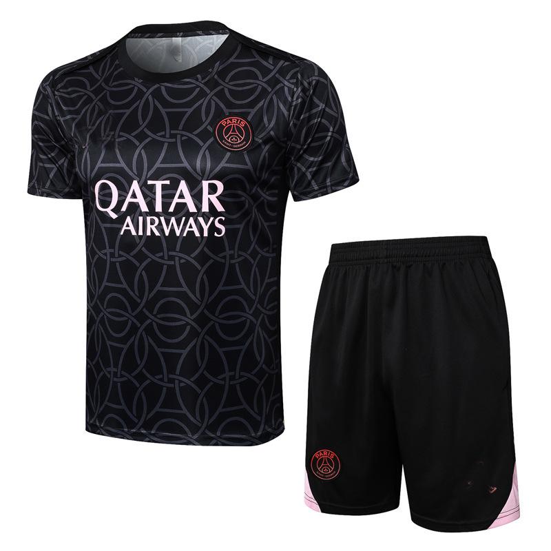 Football Training Jersey 2425 Riyadh Chelsea Barcelona Paris Real Madrid Arsenal Jersey Short-Sleeved Set