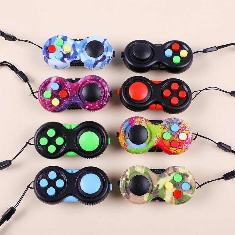 

High Quality Fidget Game Controller Model With 8 Fidget Functions Game Focus Toy Cube To Relieve Stress And Anxiety Gift