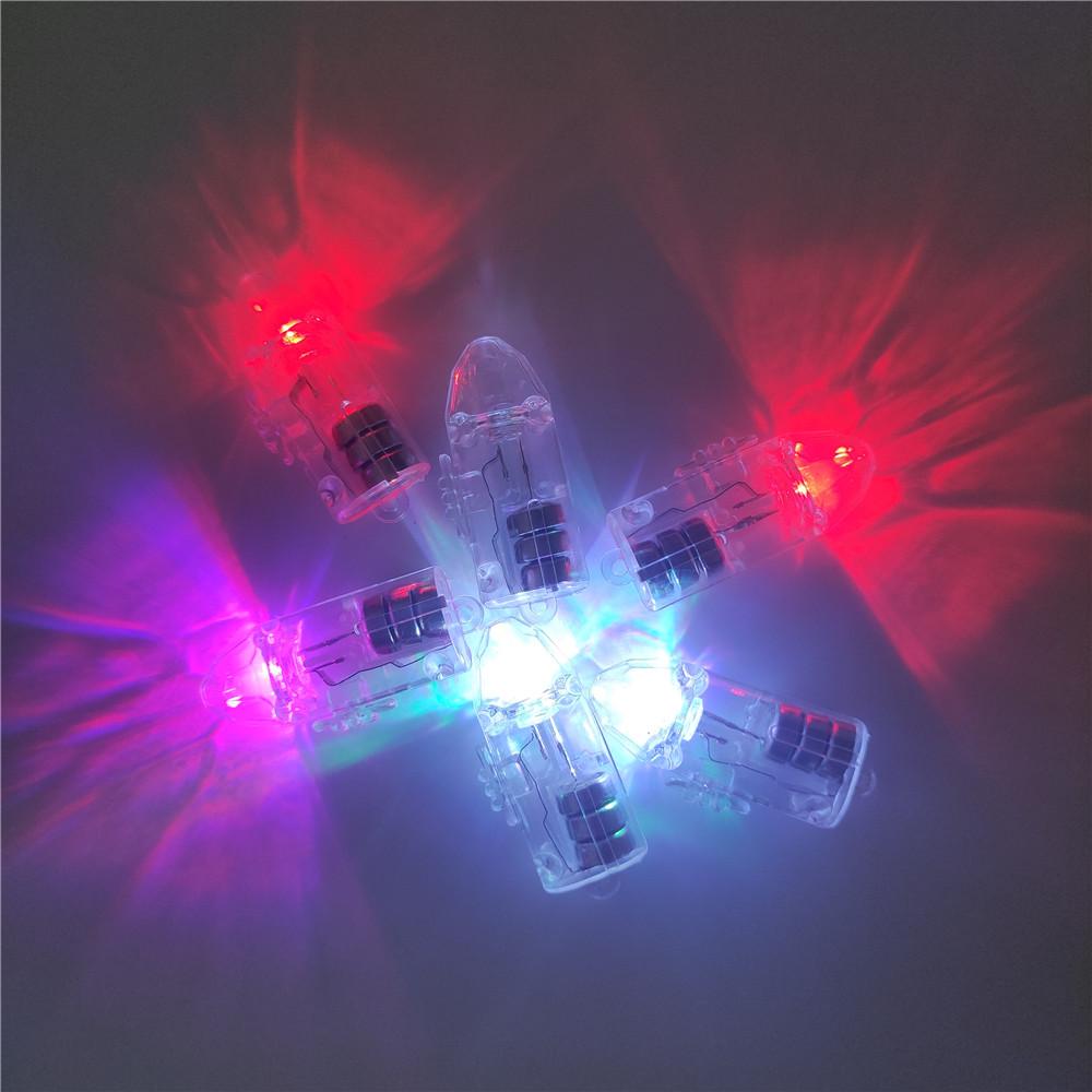 Mini Flashing Colored Light Strip with Hanging Hole for Holiday Decoration