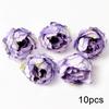 Purple Artificial Flowers Heads Silk Fake Flowers For Home Decor Party Wedding Decoration DIY Valentine's Day Gifts Accessories