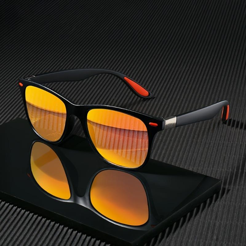 4 Pack Retro Square Fashion Glasses Unisex Stylish Eyewear Suitable for Daily Casual Activities and Music Festivals
