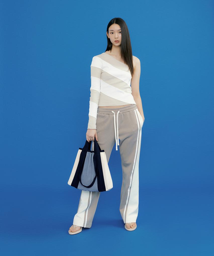 Pleatsmama Two-Way Shopper Bag Blue