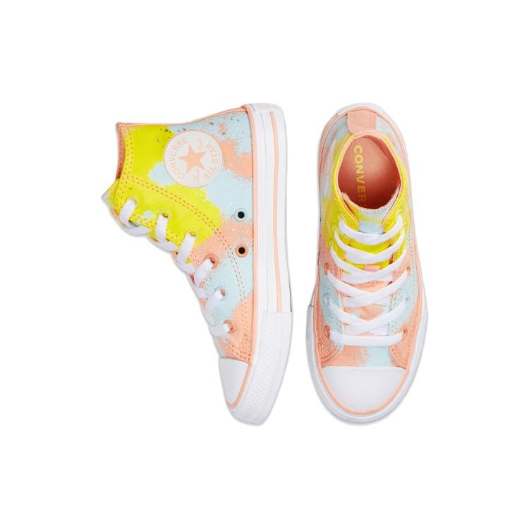 Converse Chuck Taylor All Star 'Blue Pink Yellow' Kids' 667575F