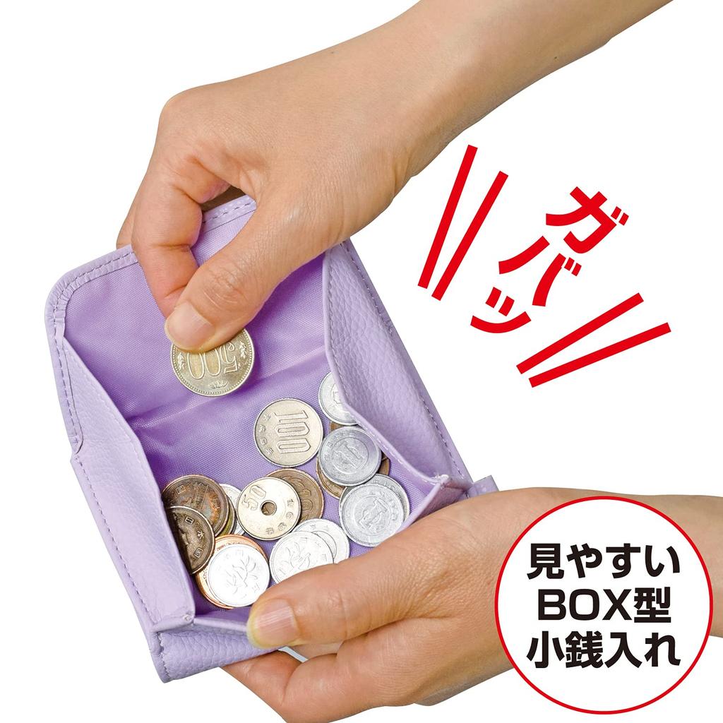 Fine Compact Wallet with Purple FIN-980PL Reel,