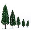 OrgMemory Model Trees for Miniature 29 Trees HO Gauge Railway Architectural Miniature Diorama Gardens, Dioramas, etc. (4-16 cm) Model, Landscape,