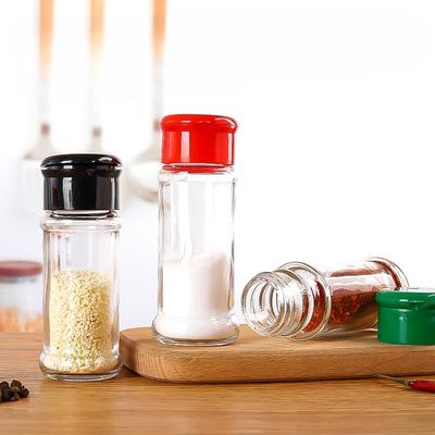 80ml/100ml Seasoning Jars Salt Pepper Shaker Bottles Spices Storage Jar Condiment Boxes Kitchen Seasoning Dispenser Container