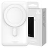 Baseus Magnetic Bracket Powerbank with Magsafe Wireless Charging 10000mAh 20W Overseas Edition White (Ppcx000202) + Baseus Xiaoba Type C USB Cable