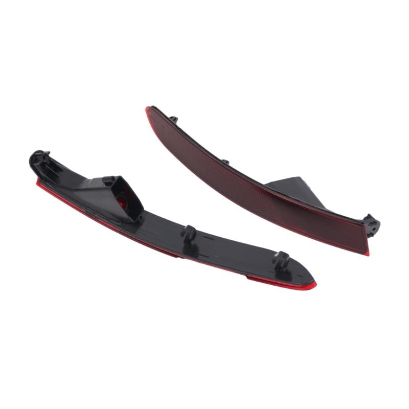 Foglight Left/Right Side Rear Bumper Reflector Light Rear Lamp for 15-18 7P6945701K 7P6945702G Auto Accessories
