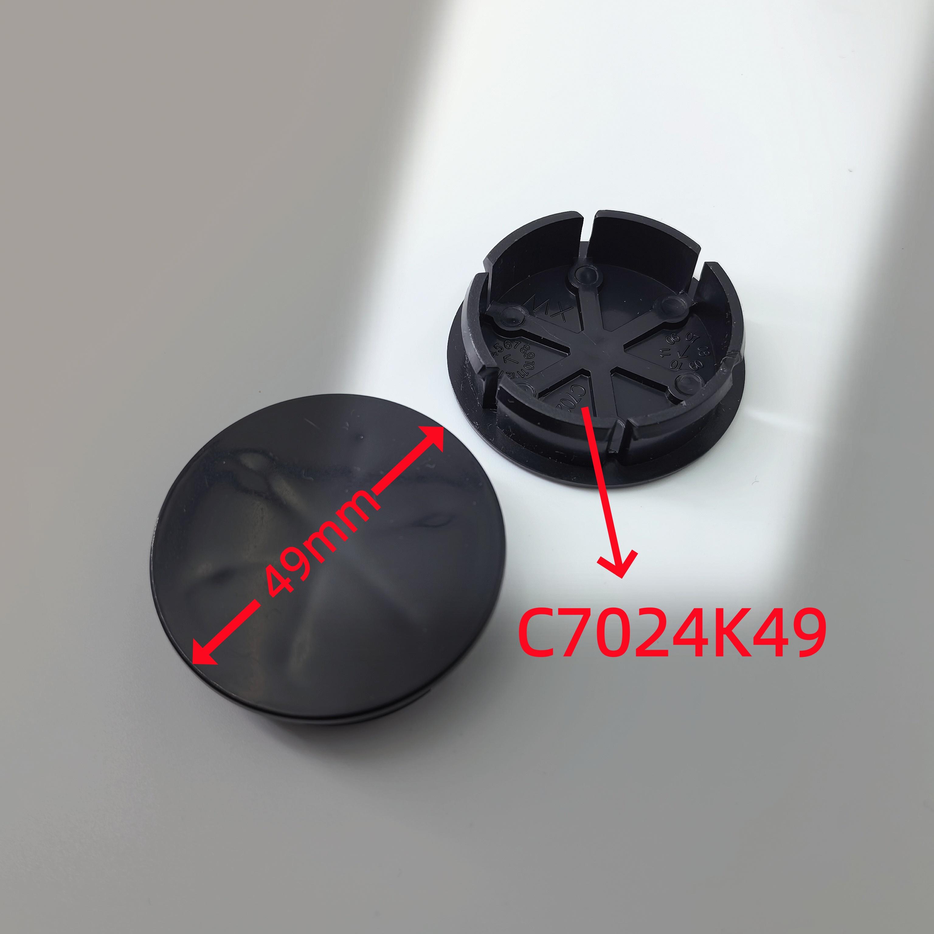 4Pcs 48.5mm 49mm 50mm 56mm 60mm 65mm 68mm Universal ABS Wheel Center Cap Wheels Tyre Car Wheel Center Cap Set Vehicles Cover