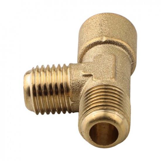 Efficient 14*1 5 Tee Conversion Connector for Air Compressor Accessories