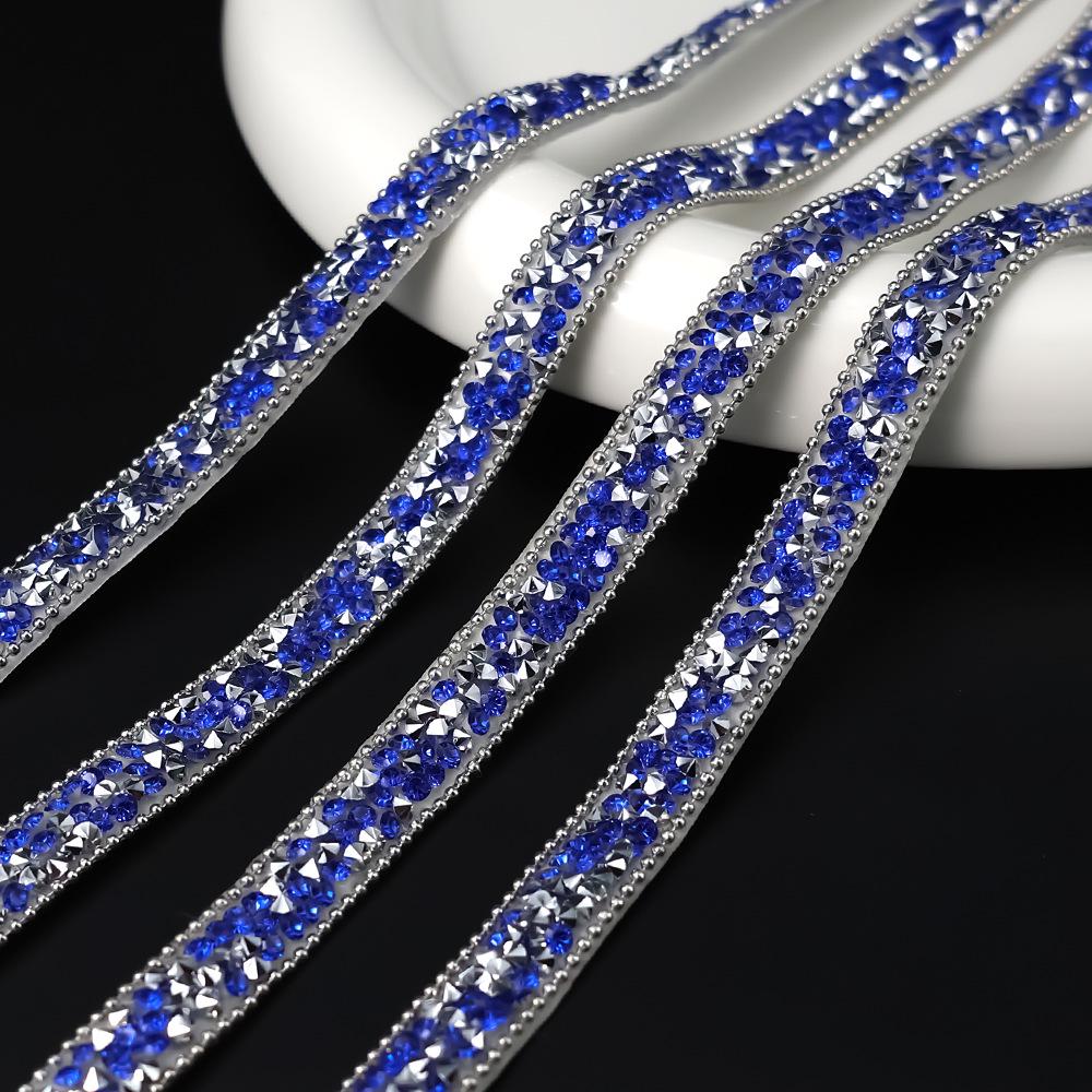 Tiras autoadhesivas de diamantes de imitación de resina para hacer joyas
