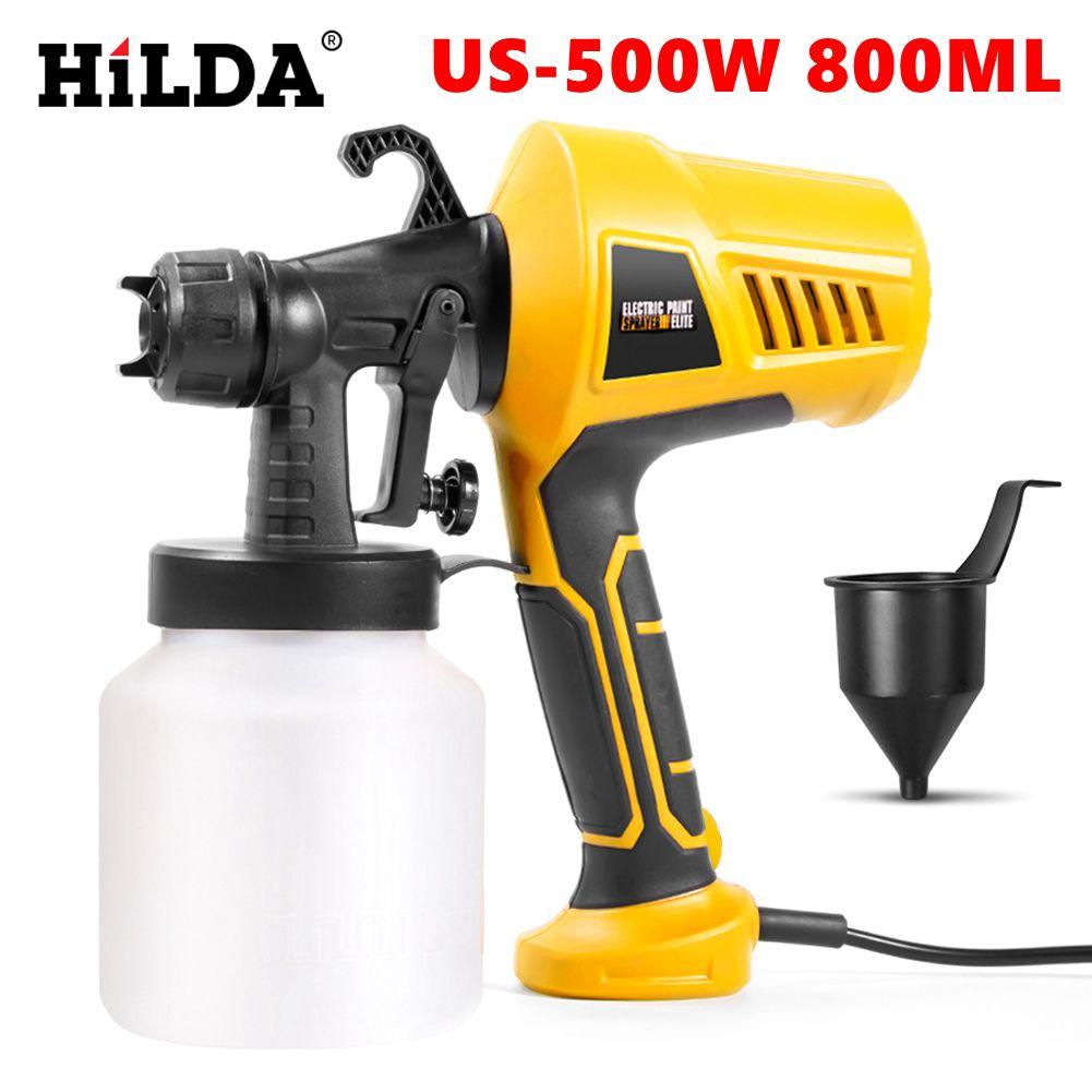 

500W Electric Paint Sprayer 800ml High Power Painting Compressor Device Alcohol Spray Machine Cordless Paint Sprayer DIY Tools