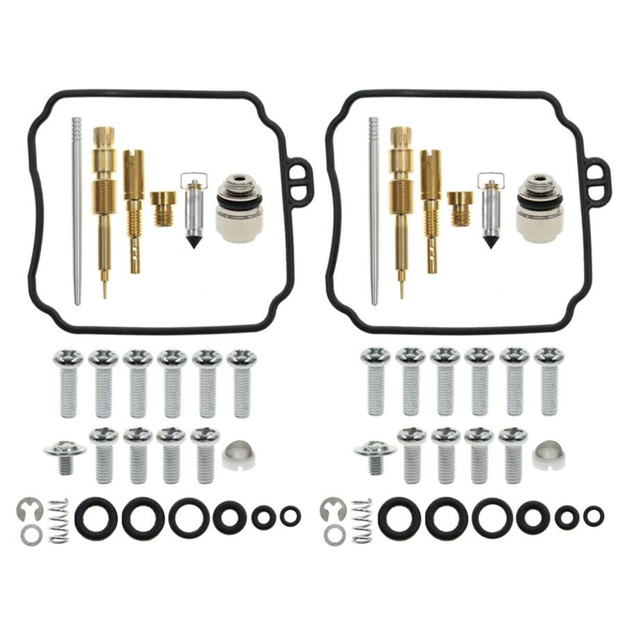

2X Carburetor Carb Rebuild Repair Kit For Yamaha XVS650 Custom V-Star 650 06-16