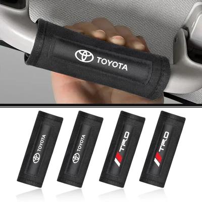 4 Stück Auto Zuggriffe Dach Armlehne Griff Schutzhülle Zubehör Für Corolla Yaris Chr Auris RAV4 Camry Highlander