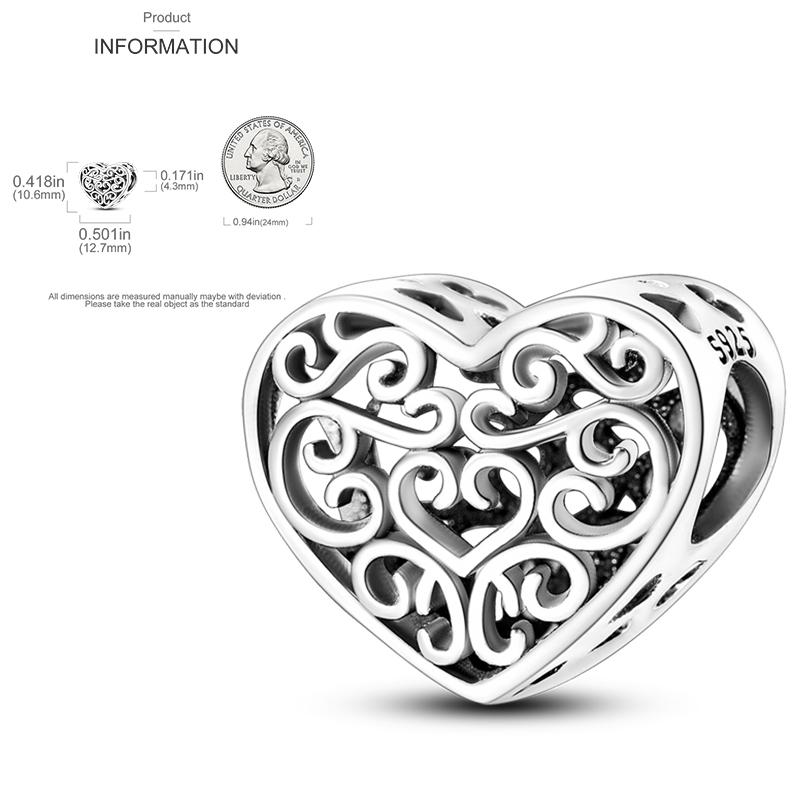 Elk Dinosaur Luminous Firefly Dangle Charm Flower Beads Sale Copper Fit Bangle Bracelet Diy Jewelry Charms