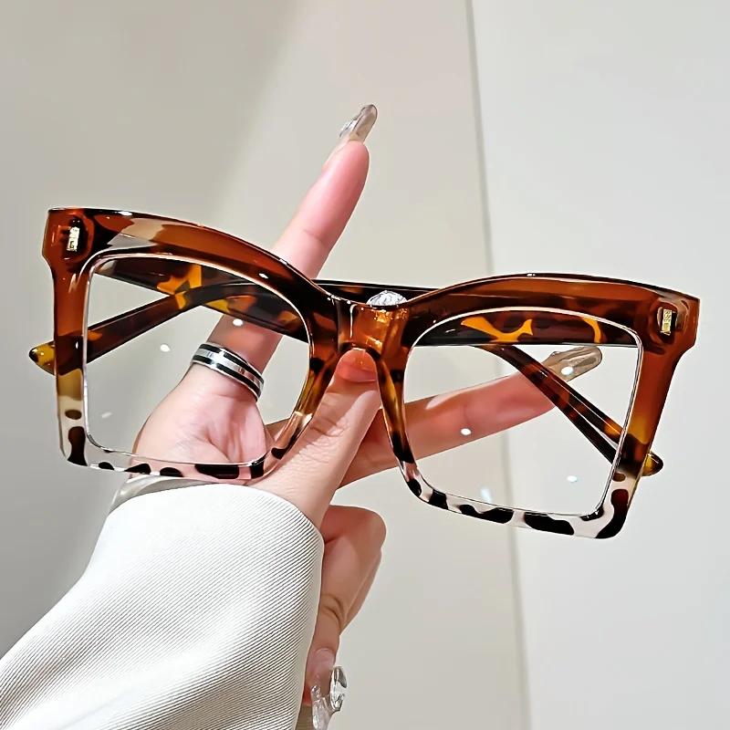 Elegant Full Rim Square Reading Glasses For Women Pc Frame Clear Les Magnification  1.0 To  4.0 Fashion Reading Glasses