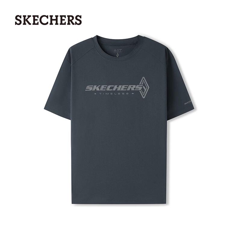 Skechers Men's Summer Knit Short Sleeve T-Shirt