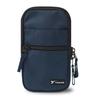 TRAVINE Smartphone Pouch Shoulder Bag for Men and Holds 2 Multifunctional Women, Phones, Travel, (Navy)