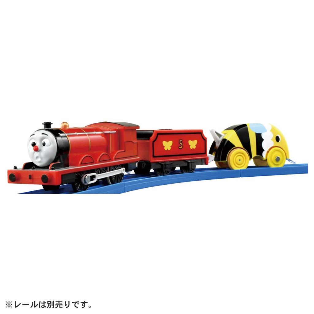TAKARA TOMY Plarail Thomas Plarail James a včelka medonosná běžící vláček Věk TS-14 3+