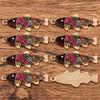 9-Color Small Fish Pendant, 14x35mm Alloy Charm, KC Gold Enamel Sea Animal Accessory