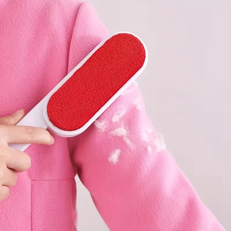 Double sided electrostatic cashmere brush, hair removal tool, woolen coat hair remover, clothes adhesive brush, clothes dry clea