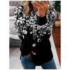 Womens Casual Print Hooded Sweatshirt With 3D Letter Graphic Round Neck Lightweight Comfort Fit Everyday Wear