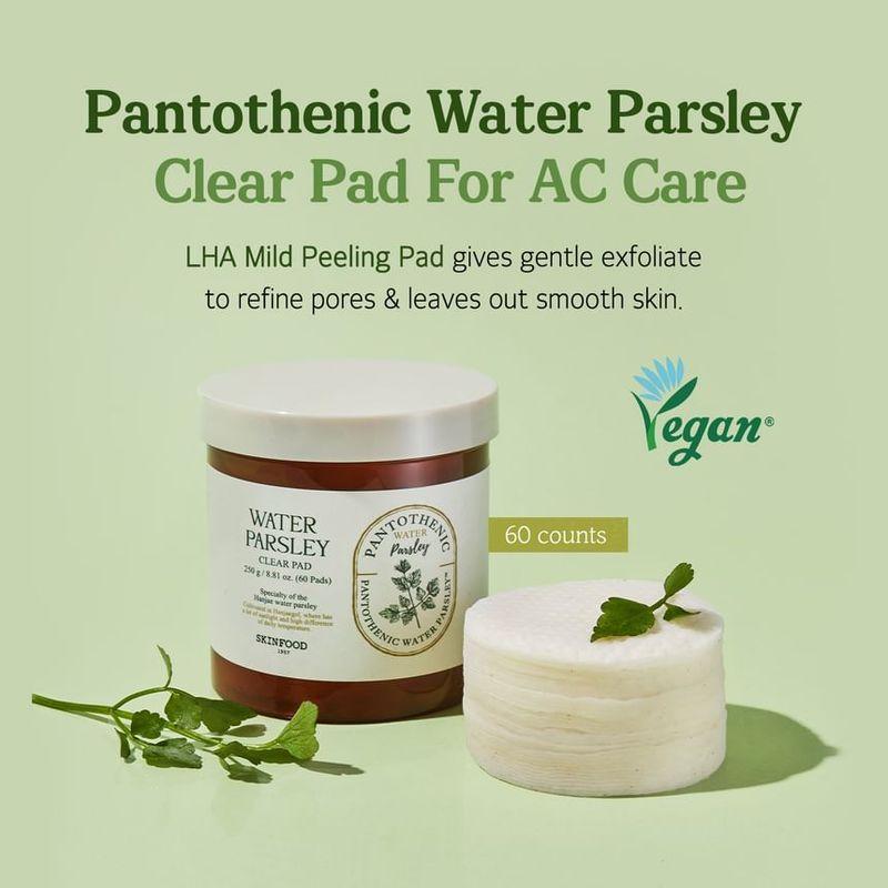 SKINFOOD - Pantothenic Water Parsley Clear Pad