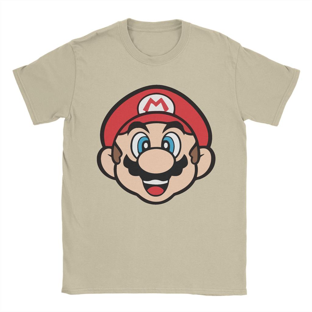 Heren Dames Cartoon Super Marios T-shirt Katoenen Kleding Vintage Korte Mouw Ronde Hals T-shirt Volwassen T-shirt