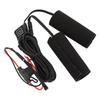 Motorcycle Heated Grip Cover 12V IP67 Water Resistant 3 Temperature Setting Hook and Loop Closure Motorcycle Handlebar