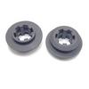 2pcs Upper Rubber Cushion Bushing Radiator Mount For Toyota Corolla 2009 -