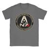 Mass Effect N7 T-Shirt Sommer Vintage T-Shirts Baumwolle Freizeit T-Shirt Für Paar Lässige T-Shirts