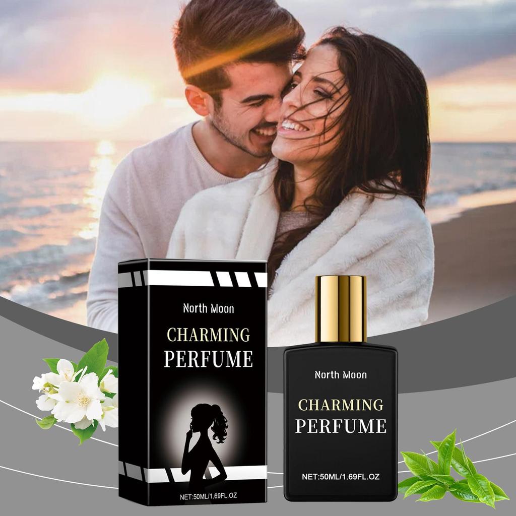 Perfume de larga duración Charm Toilette para hombre, fragancias de colonia Hypnosis para hombre, perfume de feromonas Enhanced Scents - 1,7 fl oz/50 ml