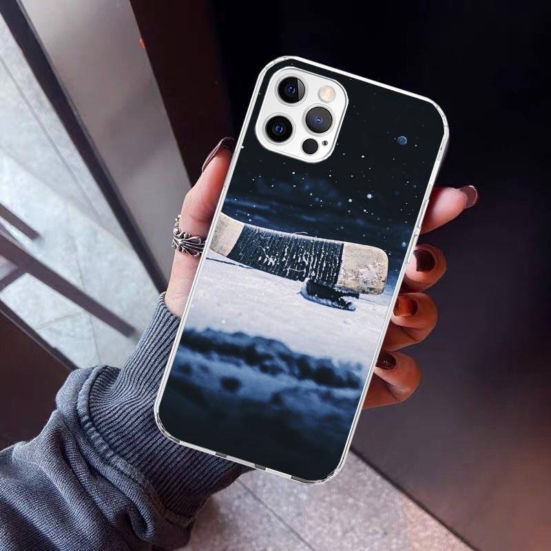 Ice Hockey Rink Sport Phone Case For iPhone 17 Air 16 15 Pro Max 14 Plus 13 Mini 12 11 Cover 7 8 SE Silicone Shell Print Fundas