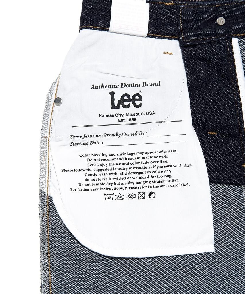 Lee Women'S Denim Mini Skirt Indigo Raw