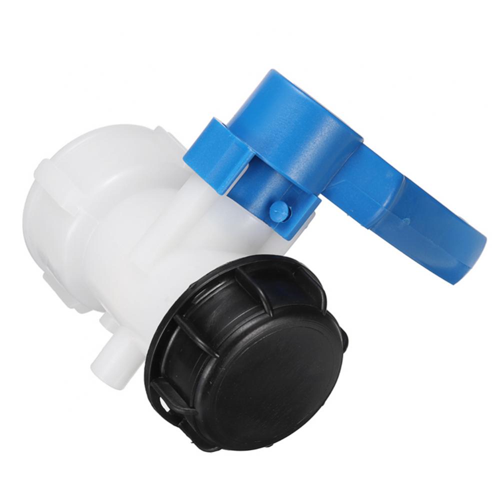 DN40 DN50 62/75mm Tank Butterfly Valve IBC Tank Container Tote Tank Butterfly Connection Valve Tap Plastic Water Drain Adapter